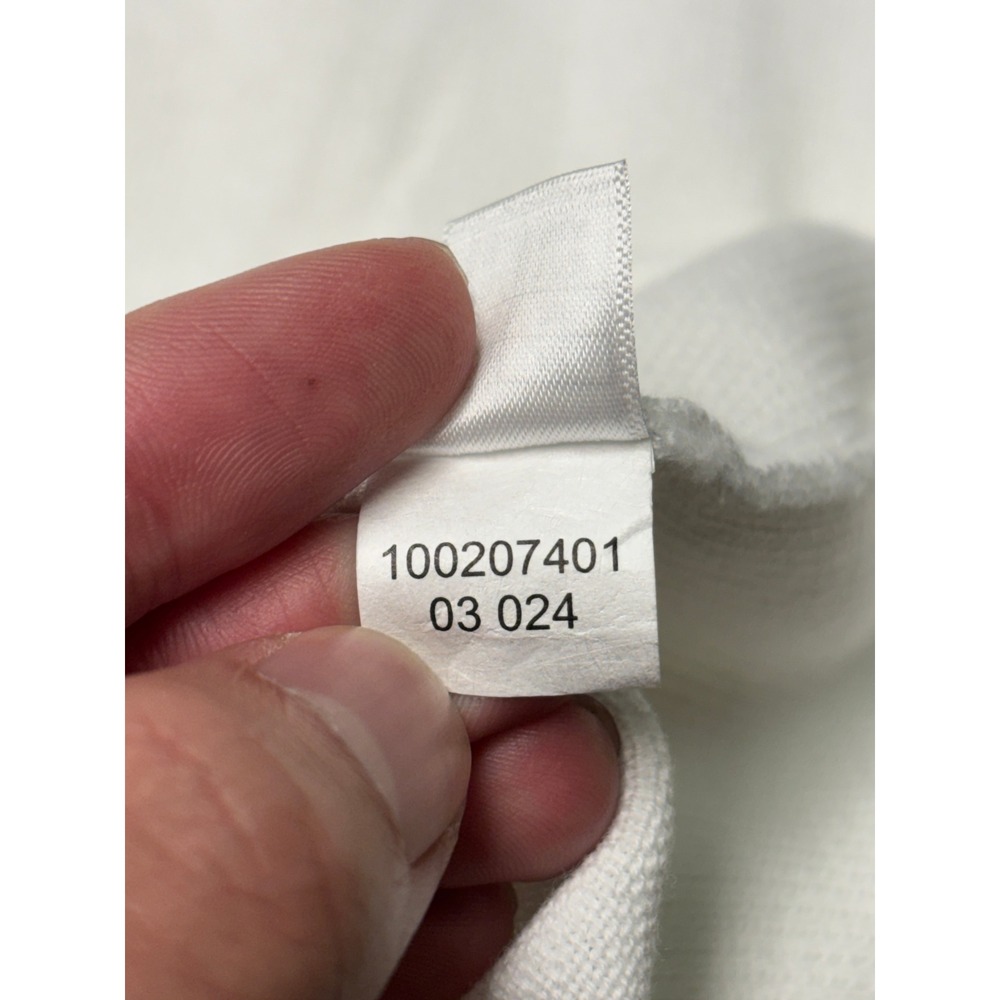 NWT Brooks Brothers White Cotton Eyelet Peter Pan Collar Sweater Womens M - Picture 5 of 9